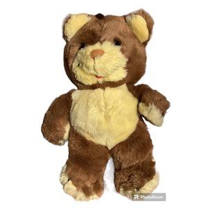 Vintage Dakin & Co 1980 Small Brown Teddy Bear